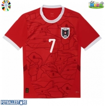 Østerrike Marko Arnautovic #7 Hjemmedrakt EM 2024 Kortermet